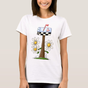 Camiseta Buzón y margaritas