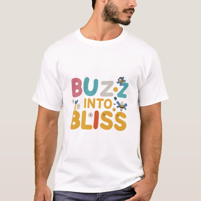 Camiseta Buzz en Bliss Honeybee Harmony Tee" (Anverso)