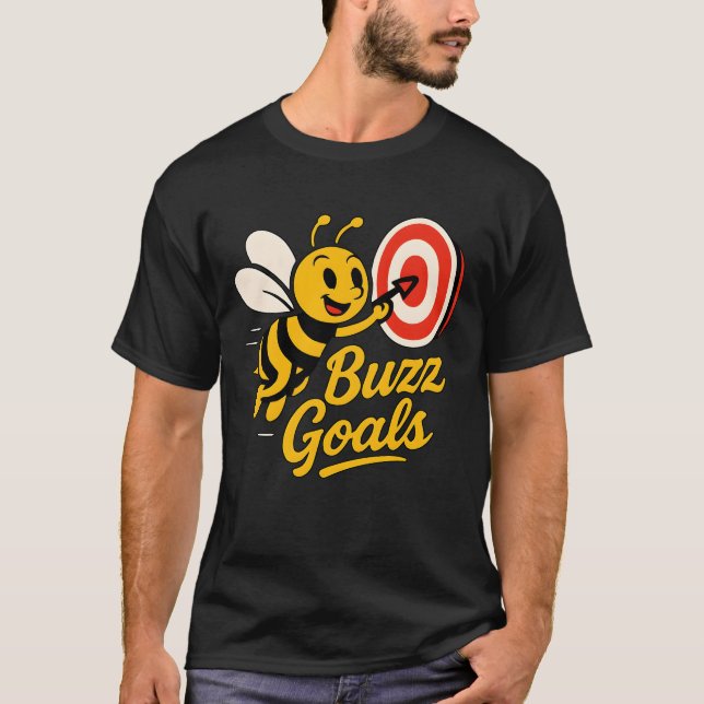 Camiseta Buzz Goals Motivation Bee (Anverso)