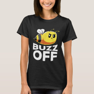 Camiseta Buzz Off Funny Honey Bee Pun Shirt Bee Lover