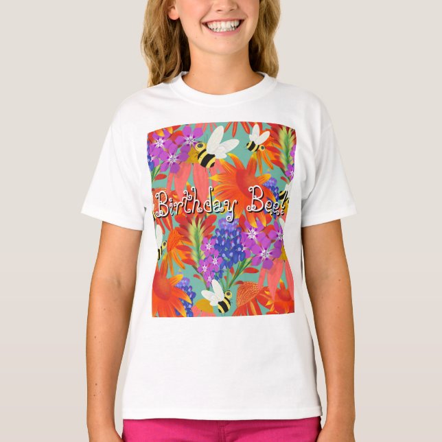 Camiseta BuzzAmongBlooms_Editable Kids (Anverso)