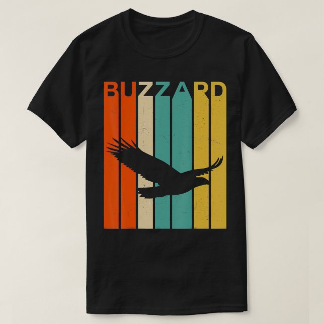 Camiseta Buzzard Silhouette Buzzard Buzzard Lover Buz (Diseño del anverso)