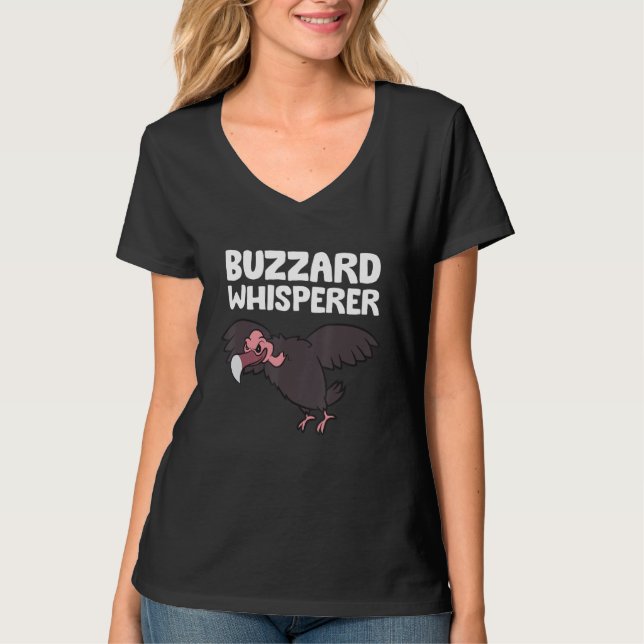 Camiseta Buzzard Whisperer es un extraño buitre turco (Anverso)
