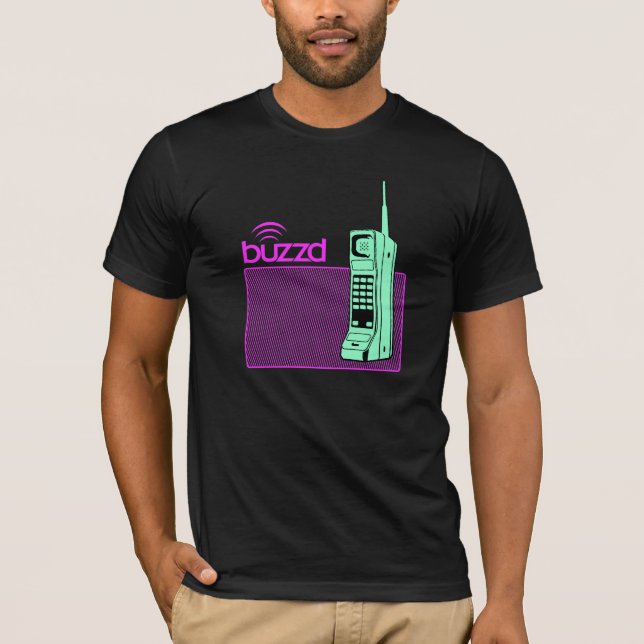 Camiseta buzzd Bella Canvas tee (Anverso)