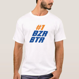 Camiseta  Buzzer Beater | Cita de básquetbol con texto azul