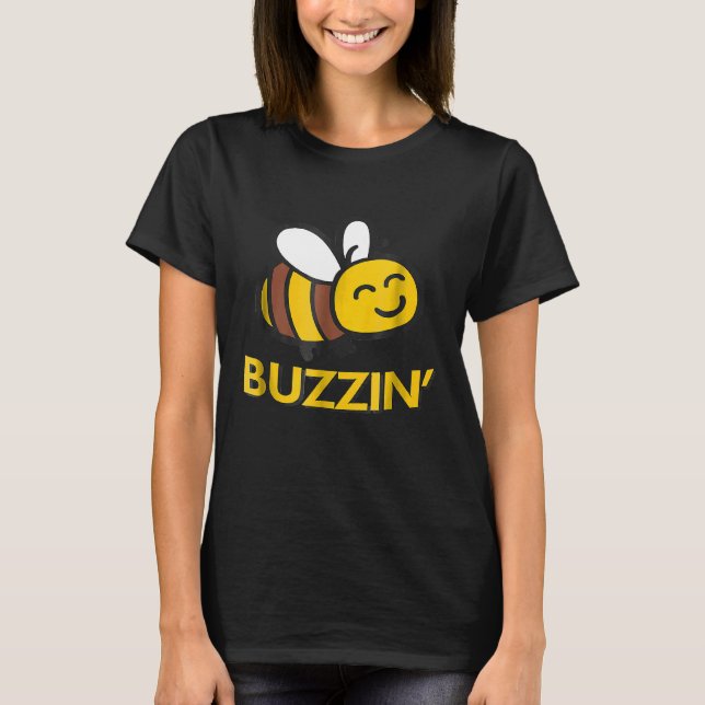 Camiseta Buzzin Bee Honeybee Beekeepers 1 (Anverso)