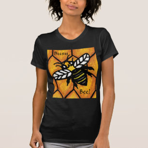 Camiseta Buzzing Busy Cute Bee Honeycomb