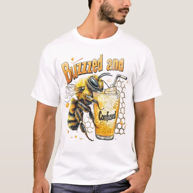 Camiseta Buzzzed et Confused 🍯 (Anverso)