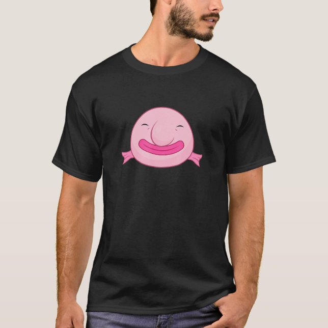 Camiseta Bvestíbulo Bob Blobfish Espíritu Animal Pescado Ro (Anverso)