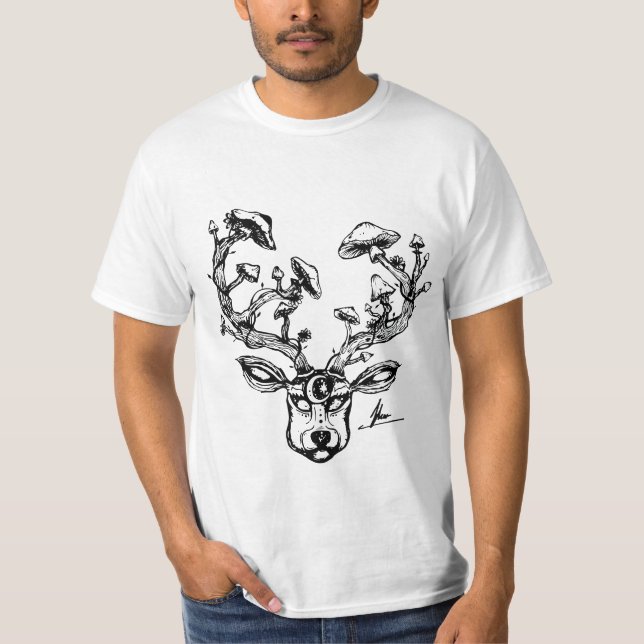 Camiseta BW de Psydeer (Anverso)