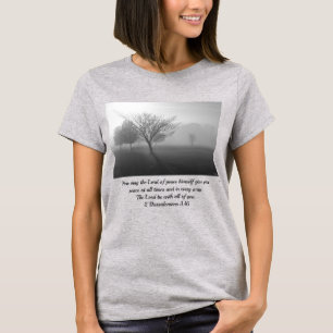 Camiseta BW Foggy Morning Sunrise T-Shirt