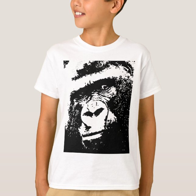 Camiseta BW Gorila Face (Anverso)