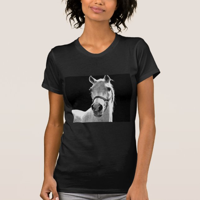 Camiseta BW Horse (Anverso)