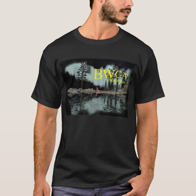 Camiseta BWCA Minnesota, bajo luces de N (Anverso)