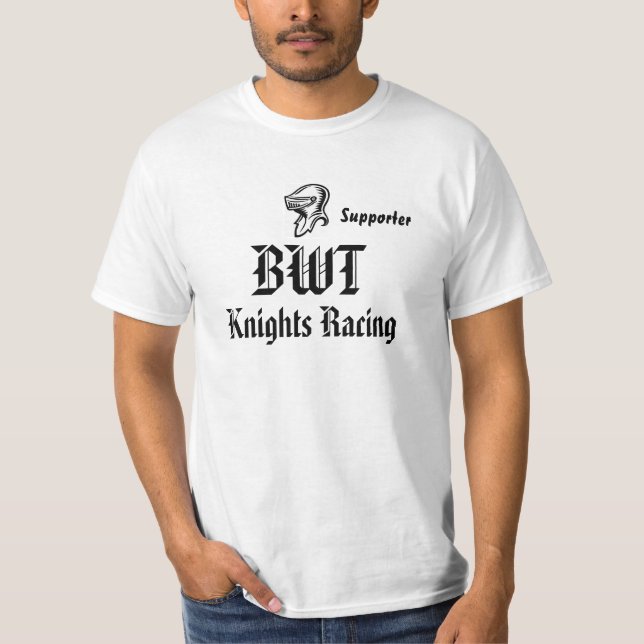 Camiseta BWT Knights el partidario de las Carreras (Anverso)
