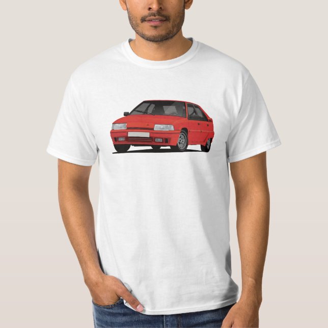 Camiseta BX 19 GTi - 19 opciones de color (Anverso)