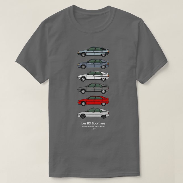 Camiseta BX Sportives colección TShirt (Diseño del anverso)