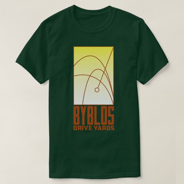 Camiseta Byblos Drive Yards (Diseño del anverso)