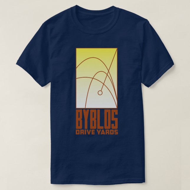 Camiseta Byblos Drive Yards (Diseño del anverso)