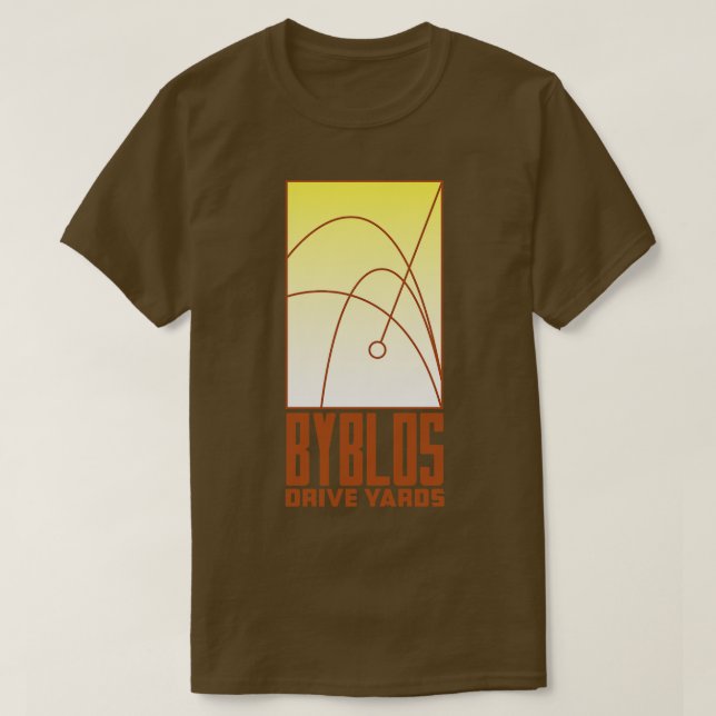 Camiseta Byblos Drive Yards (Diseño del anverso)