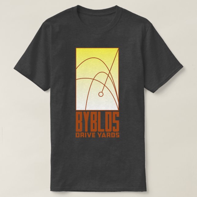 Camiseta Byblos Drive Yards (Diseño del anverso)