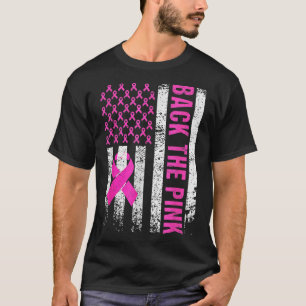 Camiseta Byck the Pink Breast Awareness Flag Toddler
