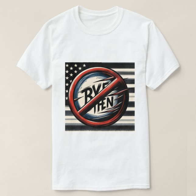 CAMISETA BYE BIDEN (Diseño del anverso)