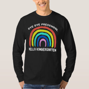 Camiseta Bye Bye Preschool Hola profesor de guardería Stude