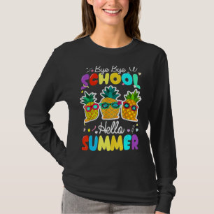 Camiseta Bye Bye School Hello Pool Summer Para Profesores S