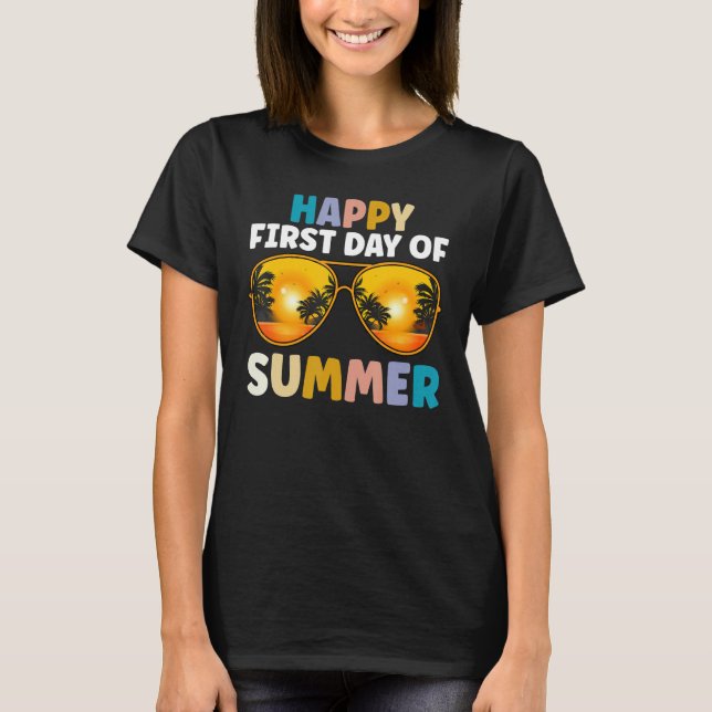 Camiseta Bye Bye SCHOOL Hello Summer Last Day Of School (Anverso)