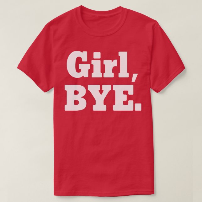 CAMISETA BYE CHICA (Diseño del anverso)