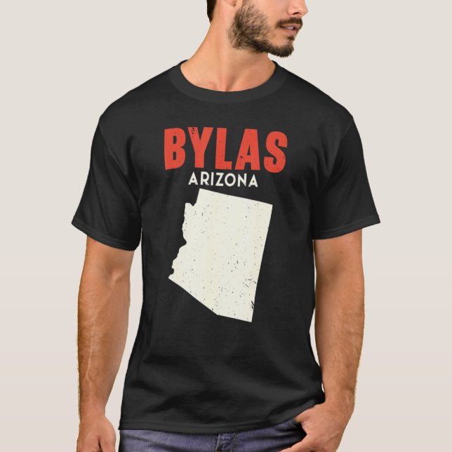 Camiseta Bylas Arizona Estados Unidos Estados Unidos Viaja  (Anverso)