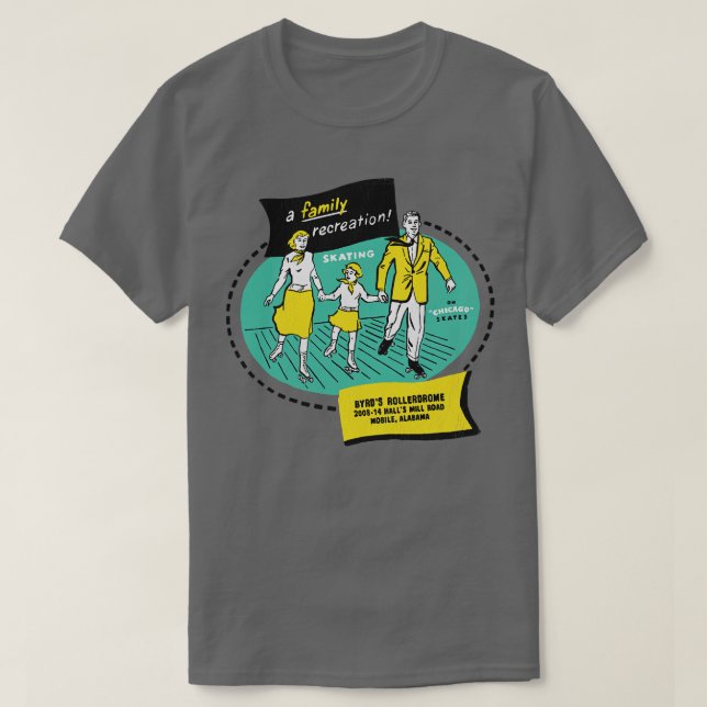 Camiseta Byrds Rollerdrome TShirt (Diseño del anverso)
