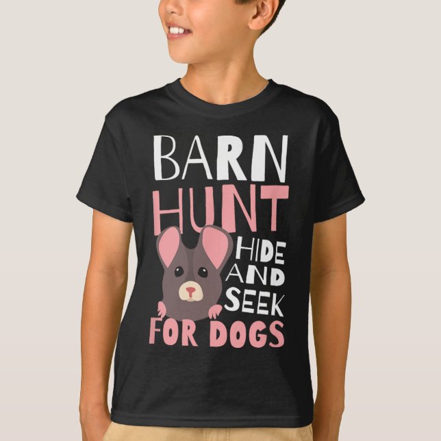 Camiseta Byrn Hunt Ocultar Y Buscar El Diseño Rn Hunt (Anverso)