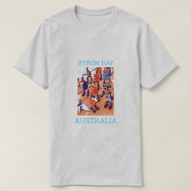 Camiseta Byron Bay linda ciudad costera de Australia (Diseño del anverso)