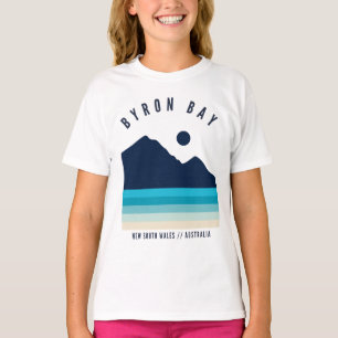 Camiseta Byron Bay Nueva Gales del Sur Australia Retro Vint