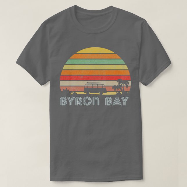 Camiseta Byron Bay Retro (Diseño del anverso)