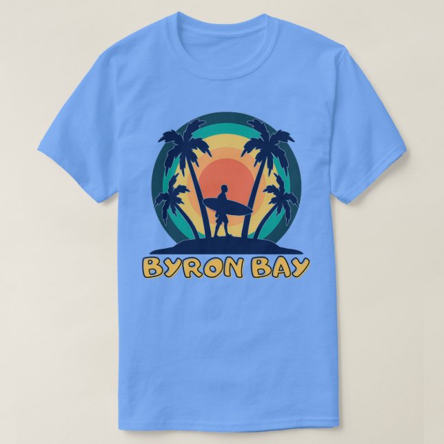 Camiseta byron bay surf BeachT (Diseño del anverso)