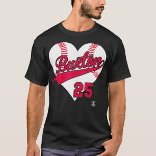 Camiseta Byron Buton Baseball Heart Gameday