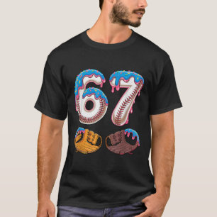 Camiseta Bysebyll 67 - Goteo de helado 67 Meme divertido ju