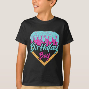 Camiseta Bysebyll 7 años helado goteo 7 cumpleaños Bo