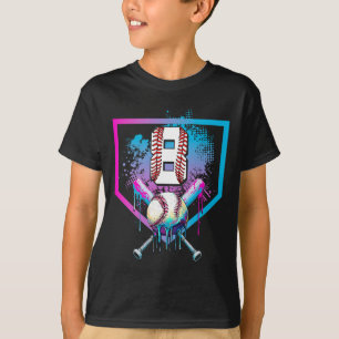 Camiseta Bysebyll Drip 8º Cumpleaños Home Plate Niños Juven