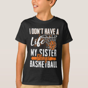 Camiseta Bysketbyll Brother Sister Bysketbyll Player Bysket