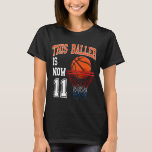 Camiseta Bysketbyll - Este Byller Tiene Ahora 11 Años 11º B