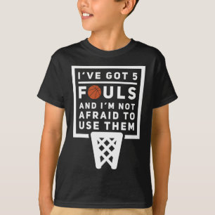 Camiseta Bysketbyll Player 5 Fouls - Fun Bysketbyll