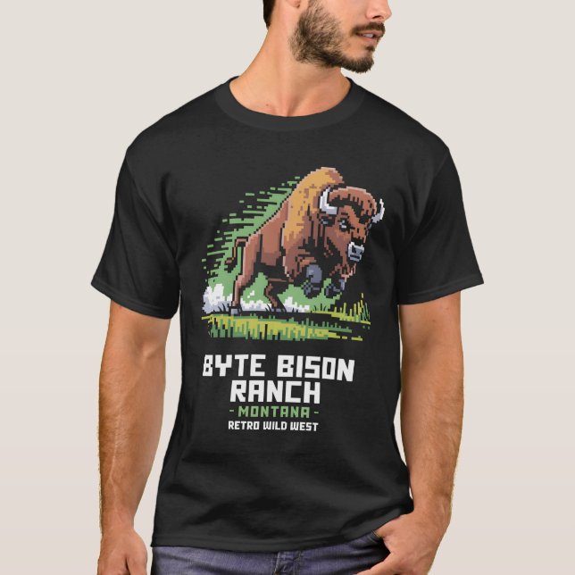 Camiseta Byte Bison Ranch (Anverso)