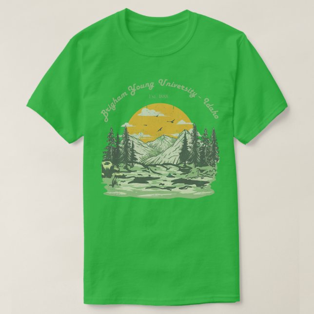 Camiseta BYUI Rexburg Idaho Est 1888 (Diseño del anverso)