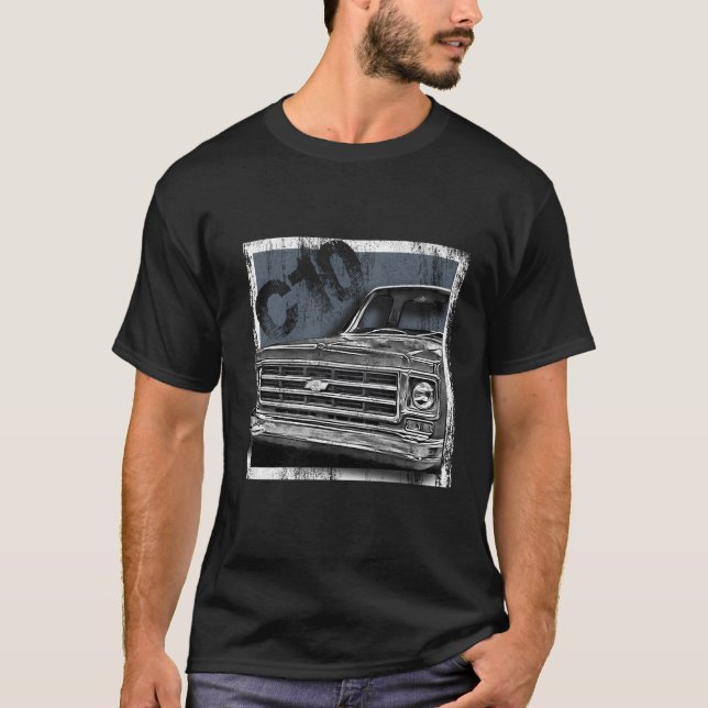 Camiseta C10 C-10 K5 Jimmy Squarebody Truck Suburban Blazer (Anverso)