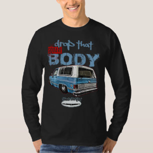 Camiseta C10 Jimmy Squarebody Truck Suburban Blazer Silvera