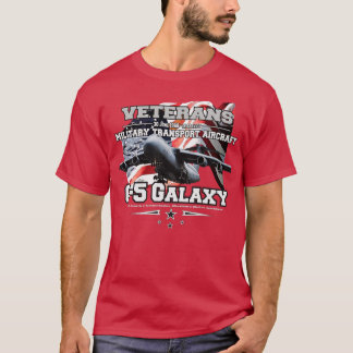 Camiseta C5 Avión de transporte militar Galaxy